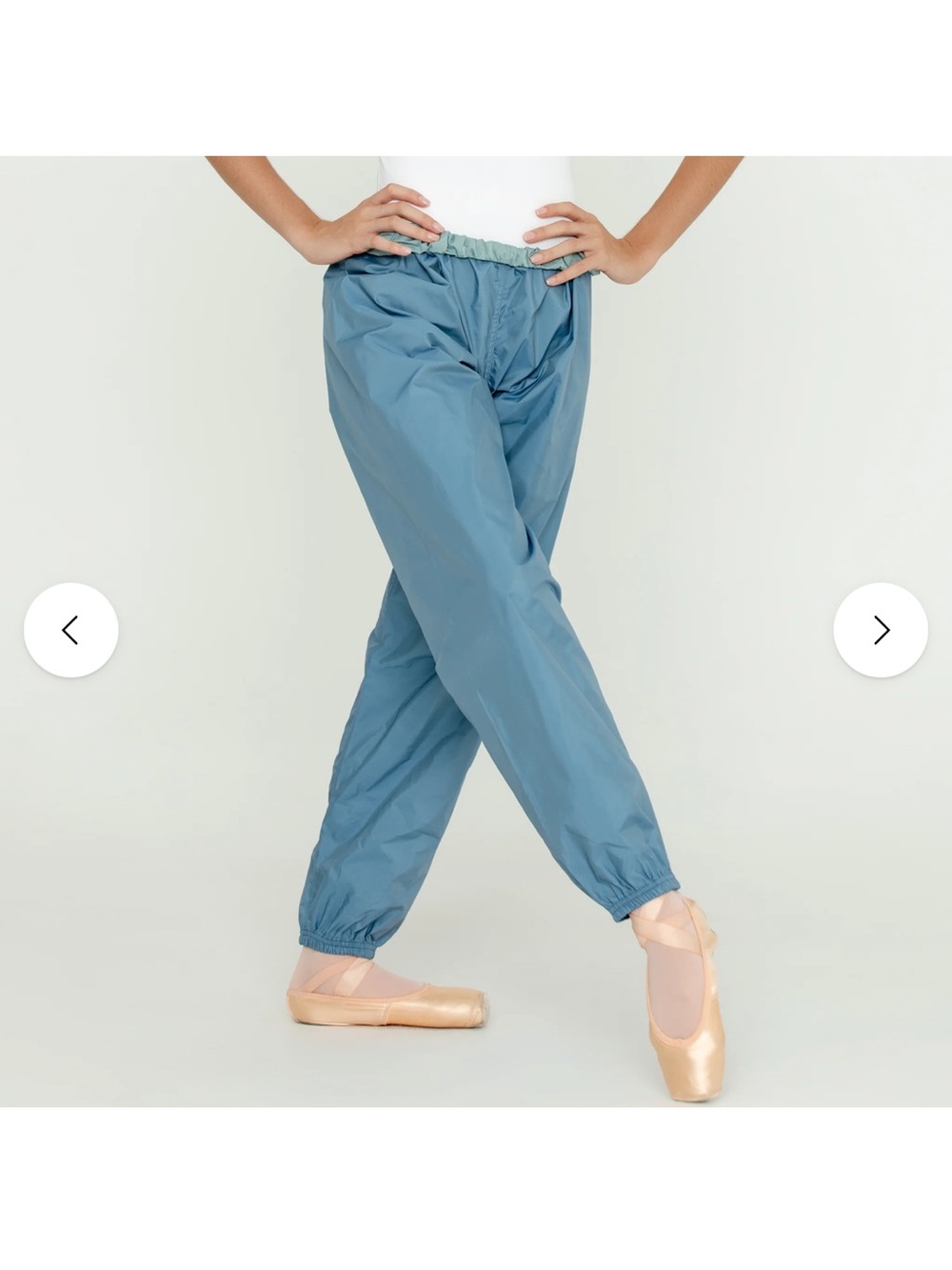 Bullet pointe - pants slate blue/mist